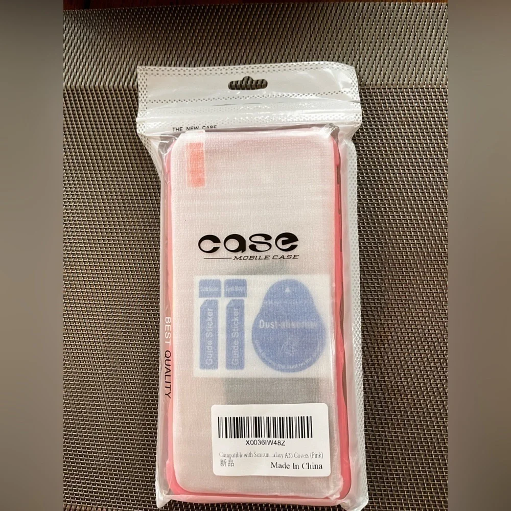 SAMSUNG Galaxy A33 5G Case,with 2 pack Tempered Glass Screen Protector pink NWT